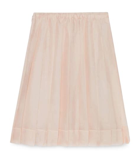 gucci skirt kids|gucci pleated skirt.